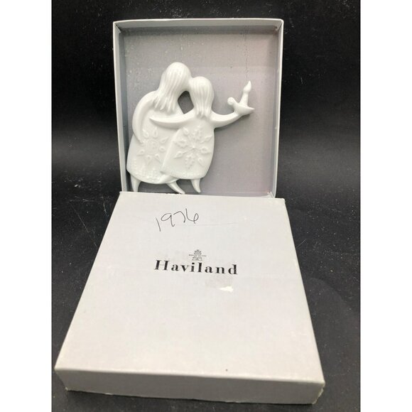 Haviland Limoges Sleepy Angels  1976 Christmas Ornament Jean Jacques Prolongeau - Picture 4 of 7